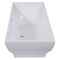 Alfi Brand 67" White Rectangular Acrylic Free Standing Soaking Bathtub AB8840 - alternate 3